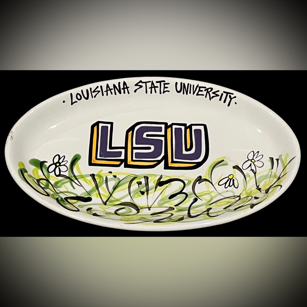 LSU Decorative Plate 12”